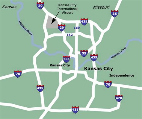 Challenges of implementing MAP Map of Kansas City Airport
